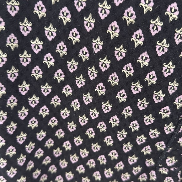 Caslon Nordstrom navy blue / lavender block
Print blouse sz small petite - Picture 4 of 5